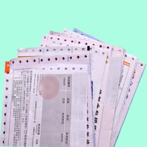 China Rectangular Carbonless Copy Paper Custom International Express Waybill Eco Friendly wholesale