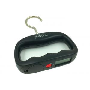 China Wave Handle Travel Luggage Weight Scale With One Piece Lithium Battery Power Supply supplier