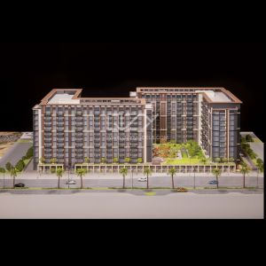 China 1:125 Scale Architectural Scale Model with Etching and Refined Handmade Craftsmanship for Realistic Display wholesale