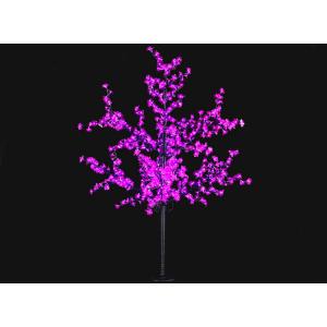 LED Iron Trunk flower tree lamp 1.8m color LED cherry tree lighting large landscape lamp modeling customized