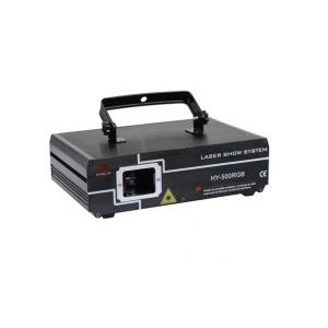 China Analog Modulation portable 20w RGB Animation Laser Projector 500mw supplier