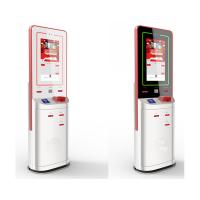 China Touch Screen Payment Terminal Automated Teller Machines , Internet Atm Kiosk on sale