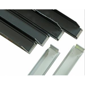 Silvery Alloy Mounting Aluminum Solar Panel Frame High Accuracy