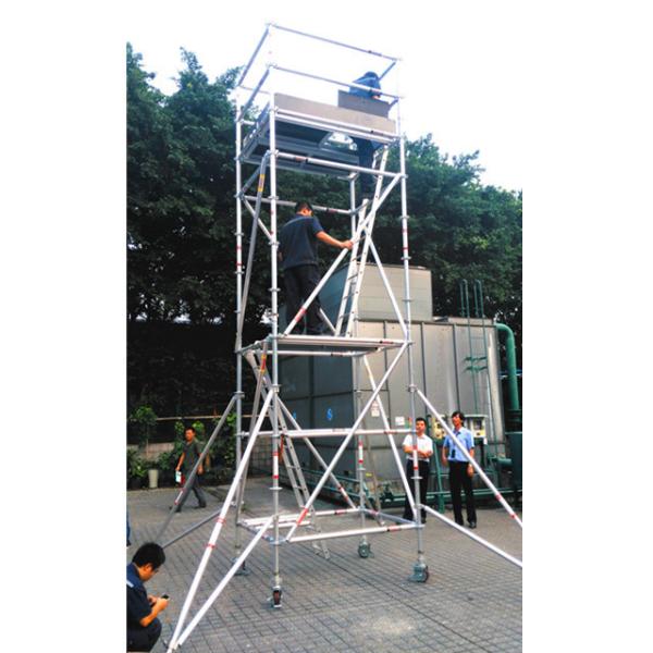 Versatile Heavy Duty Aluminium Scaffold Tower Cuplock Scaffolding For Building Construction