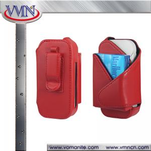 IQOS Leather Case hanging waist Holder Electronic Cigarette Case E-cig clip multi-function storage