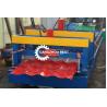China PLC 3p 0.7mm Roofing Tile Roll Forming Machine wholesale