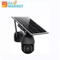 China Glomarket 1080P Full HD CCTV Outdoor Solar Camera Ptz Two-Way Audio Pir Detection Waterproof Tuya Remote Control Smart on sale