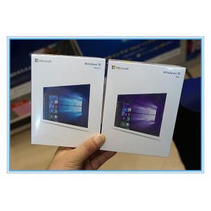 China MS Windows 10 Pro Operating System 32/64 Bit Full Retail Version USB 3.0 supplier