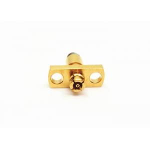 2 Holes Flange SMP Electronic Female Jack Connector