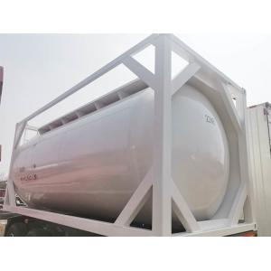 Cement Powder Bulk Transport Tank Container LSXC China 25 Cubic Meter 0.2MPa