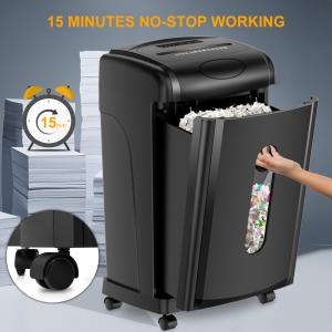 30L Bin Capacity Heavy Duty Paper Shredder For Office With Auto Reverse