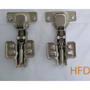 China Adjustable 3d Stainless Steel 201 Soft Close Cabinet Hinges 35mm Cup wholesale