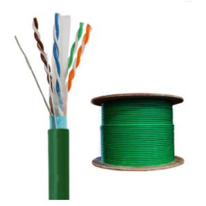 China Revestimento do PVC LSZH do ftp Lan Ethernet Cable do cabo ethernet 305m de 24AWG Cat6 supplier