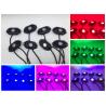 8 Pods 2 Inch 9w Color Changing Rock Lights , IP68 Rgb Bluetooth Rock Lights