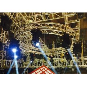 China Round Dj Light Aluminum Roof Truss 350-1200 Kg Max Loading Easy Dismantle supplier