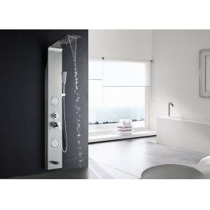 4 Water Diverters Modern Shower Panel , ROVATE Tub Shower Panels With Handheld Sprayer