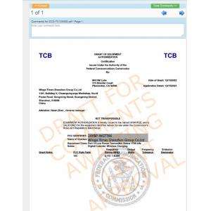 The cost and testing cycle of FCC ID authentication for wireless charging ROHS Certification REACH