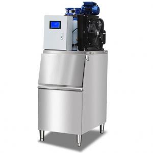 China 1000kg Stainless Steel Ice Maker Commercial Flake Ice Maker Machine supplier