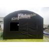 Camping Rental Inflatable PVC Tent HD Digital Printing With Black PVC Coated