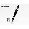 China Aluminum Body Derma Pen A7 Using Sharp 12 Needles Head , Skin Needling Dermapen wholesale