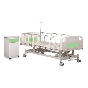 3 Movements ISO 9001 750MM Adjustable Electric Hospital Bed Three Function Hospital Bed
