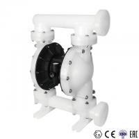 China White Air Powered Diaphragm Pump / Air Pump Membrane Conveying Machine on sale