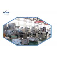 Long Service Life Liquid Beverage Filing Machine With Conveyer Belt Material