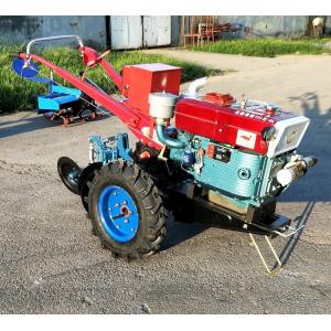 Electric Starter Mini 750mm 10hp 2 Wheel Walking Tractor Diesel Engine For Farming