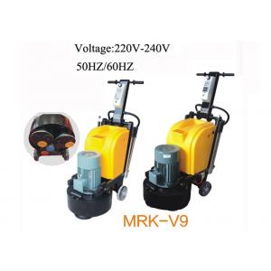 China 9 Heads Manual Marble Floor Polishing Machine , Terrazzo Floor Polisher supplier