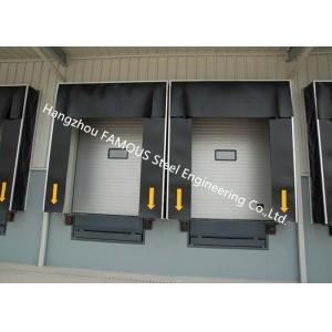 China Commercial PVC Doors With Folding Rubber Seal For Logistic Unloading Platform Use supplier