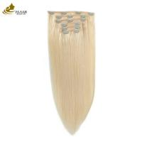 China 613 Colored 30 Inch Clip In Hair Extensions Pony Tail Hair Piece on sale