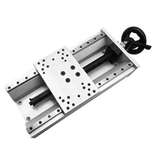 China Para cima e para baixo o levantamento da corrediça linear manual do módulo da fase com exposição da posição supplier