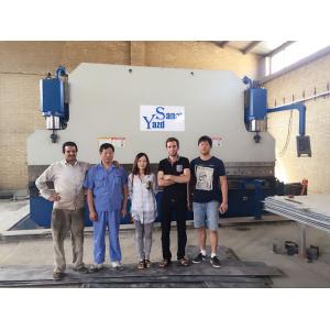China 400 Ton Plate Pipe Hydraulic Press Brake Bending Machine With 3.2m/4m/5m/6m supplier