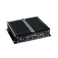 China Black Shell Mini Embedded Industrial PC With Intel I3/I5/I7 Processor on sale