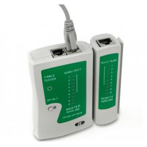 China Rj45 Rj11 Lan Network Telephone Cable Tester Light Weight For Home / Outside supplier