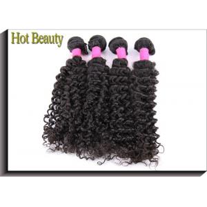 China Deep Wave 100g 120g 160g Brazilian Hair Virgin Hair / Curly Hair Extensions supplier