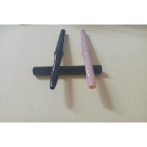 Black / Pink Lipstick Pencil Packaging Beautiful Shape ABS Plastic Material