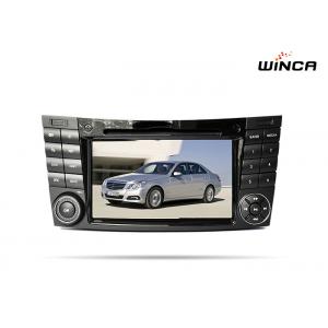 China Gps navigation car audio android 6.0 Mercedes E Class radio dvd with wifi rearview camera wholesale