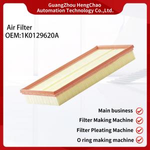 High Precision Car Air Filter Cartridge Equipment Production OEM 1K0129620A Air Filter