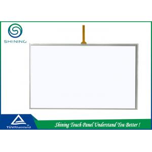 China 4 Wire Resistance Touch Panel Analog Touch Screen Digitizer Glass Lens supplier