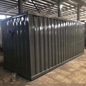 China Laboratory FRP Containerized Wastewater Treatment Plant For Hotel supplier