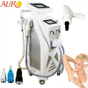 480nm Ipl Laser Hair Removal Machine 3 In 1 RF OPT ND YAG Laser Tatoo Removal Machine