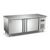 Under Counter Double Door Commercial Workbench Refrigerator With Water Bar