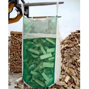 China Ventilated Mesh Firewood Bulk Bag Breathable 500-1000kg For Onion Potatos Carrot supplier