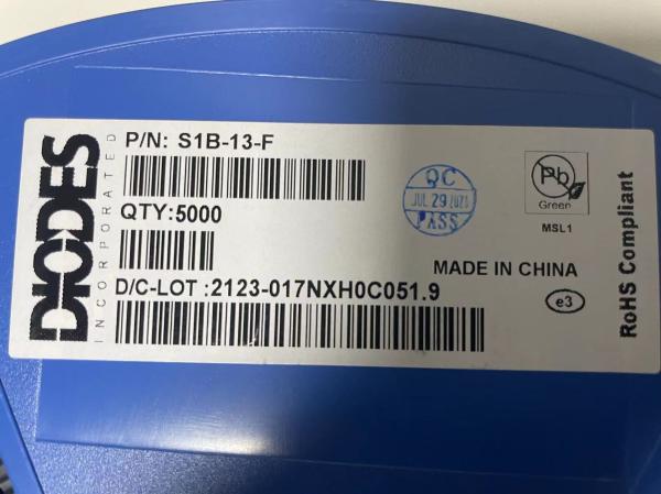 Gen Purp Smb диода электронного блока S1mb-13-F диода 1kv 1a