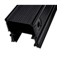 China Black Anodized Aluminum Extrusions For Electronics / Electrical Cover / Electronic Enclosure on sale