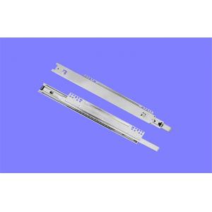 China Metal Ball Bearing Drawer Runners 350mm , Ticket Support Kitchen Drawer Slides supplier