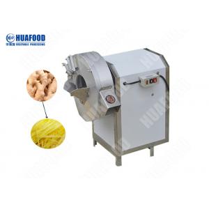 China 250KG/H Multifunction Vegetable Cutting Machine Ginger Cutting Machine , Electric Vegetable Cutter supplier