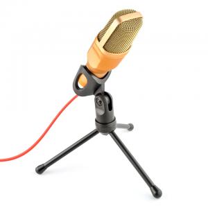 Microphone 3.5mm Plug Home Stereo MIC Desktop Tripod For PC YouTube Video Record