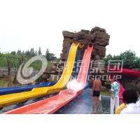 China Playground Equipment Fiberglass Product With Stainless Steel Slides HT-06 on sale